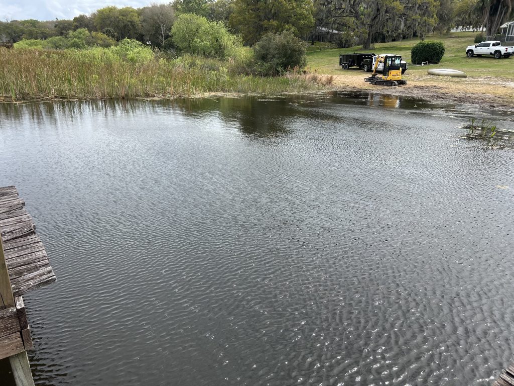 Pond Contractor by Project 7 Services in Central Florida